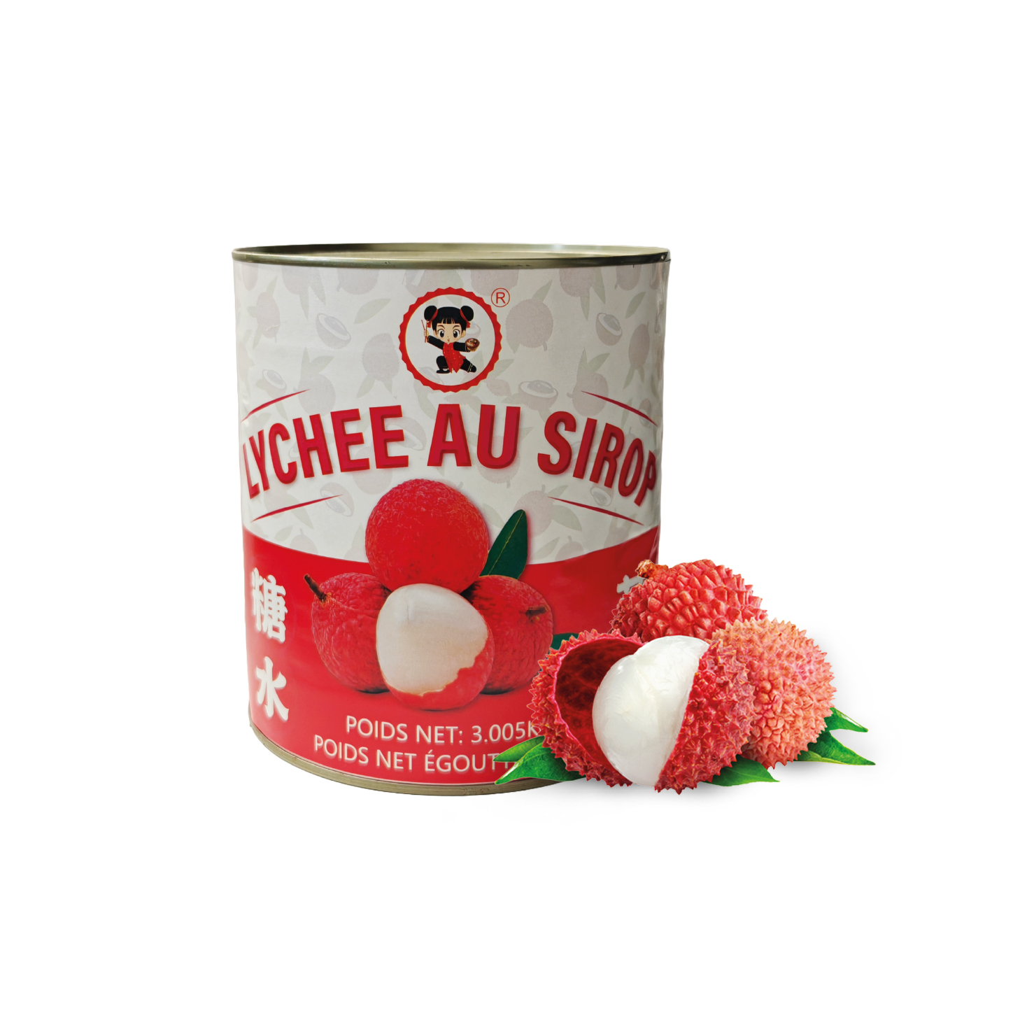 lychee đ„ Prix spĂ©cialđ„LYCHEE AU SIROP 3005G X6 LG â Image 1